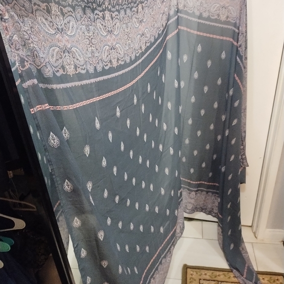 Victoria Secret Sarong Beach Cover Elegant Paisley - Picture 8 of 10